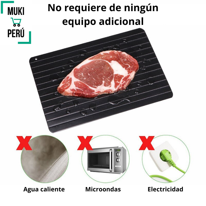 Bandeja descongeladora