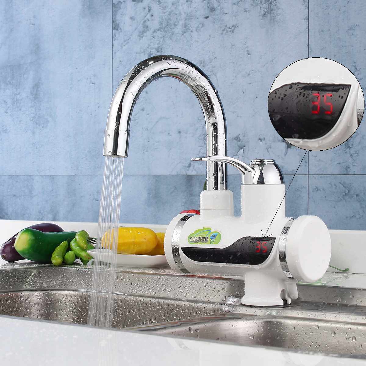 Caño calentador de agua eléctrico